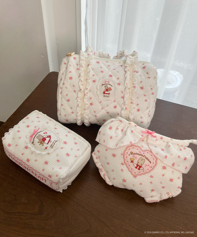 【MARRONCREAM】BOOK POUCH  詳細画像 オフホワイト系 4