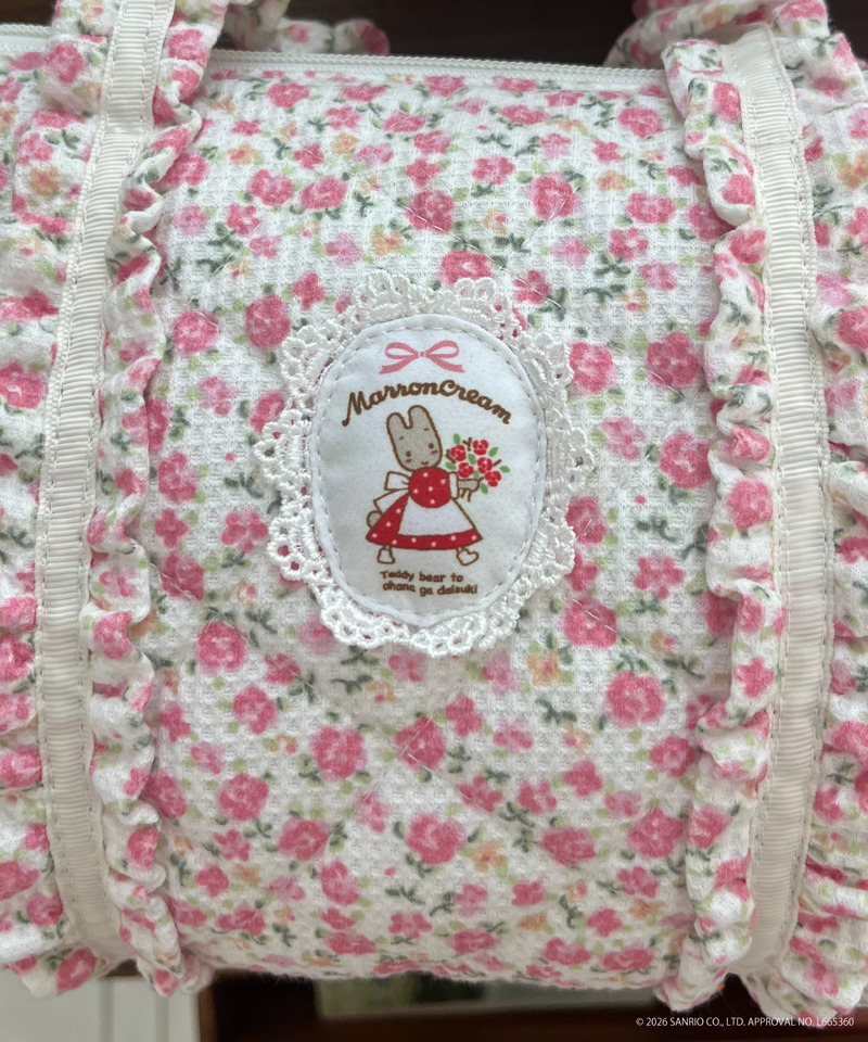 【MARRONCREAM】QUILTING MINI BAG 詳細画像 オフホワイト 2
