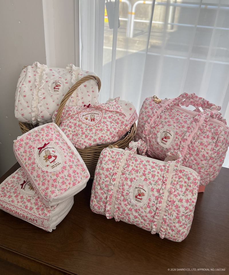 【MARRONCREAM】QUILTING MINI BAG 詳細画像 オフホワイト 8