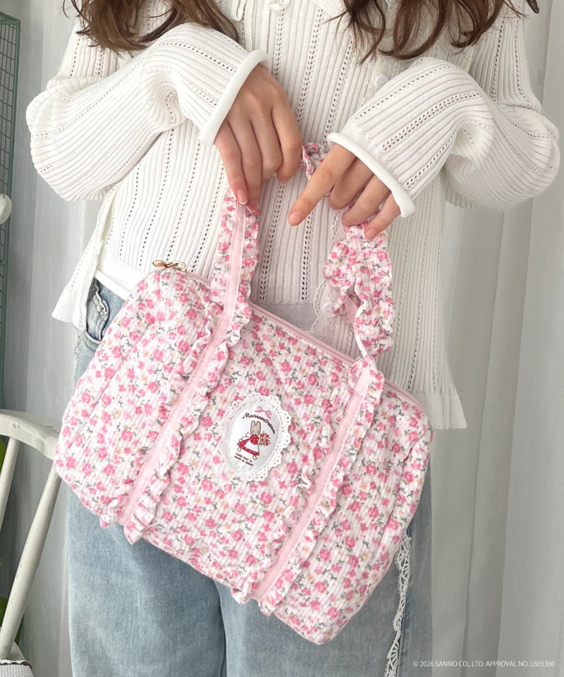 【MARRONCREAM】QUILTING MINI BAG 詳細画像 ピンク 1
