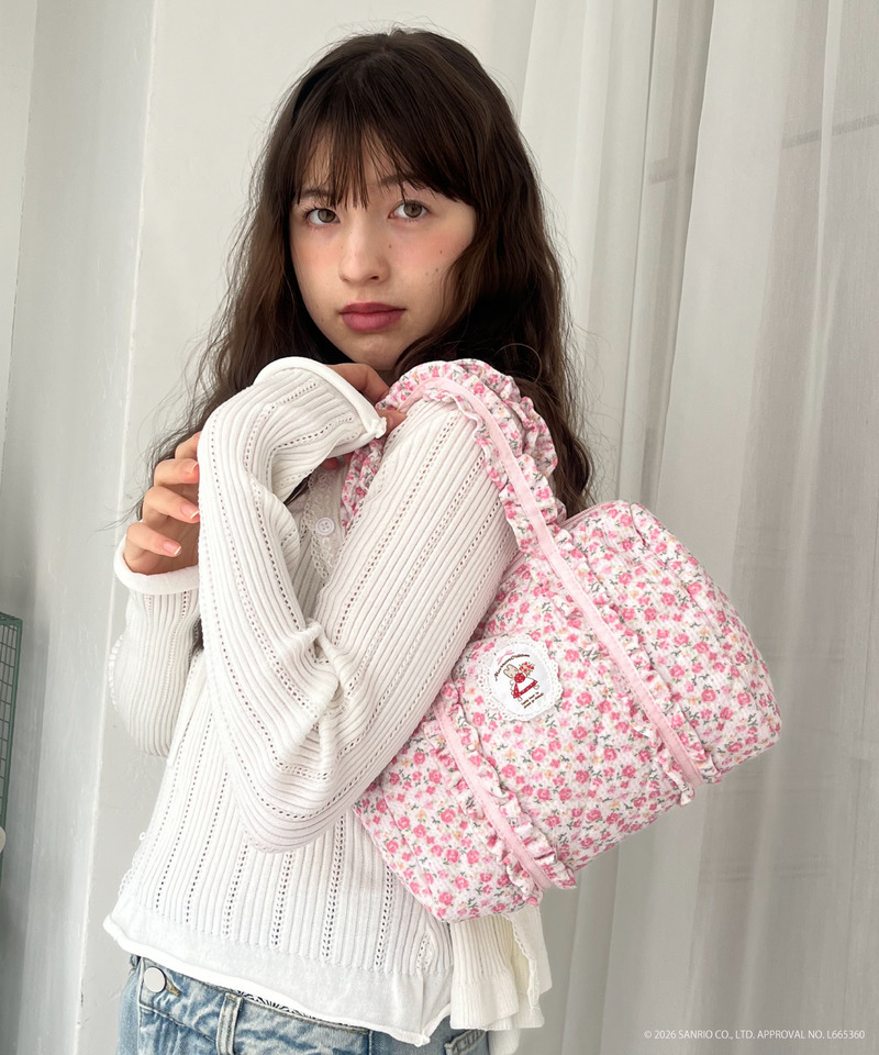 【MARRONCREAM】QUILTING MINI BAG 詳細画像 ピンク 20