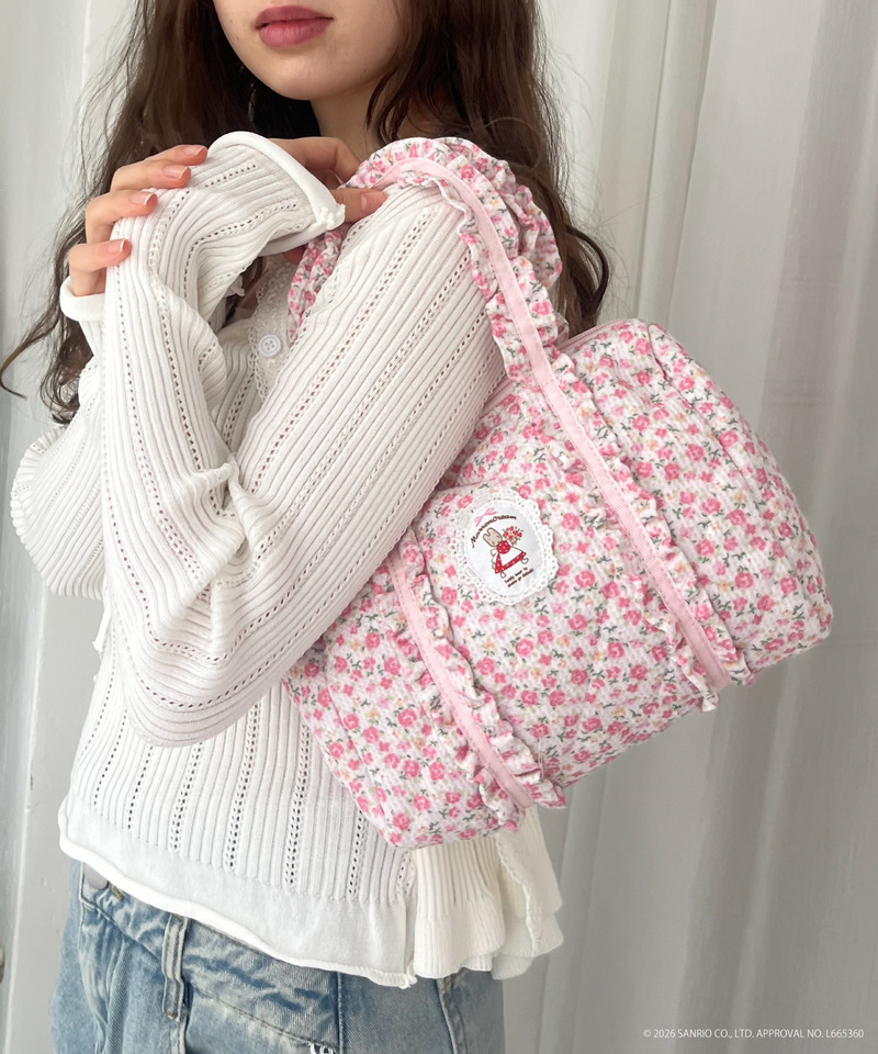 【MARRONCREAM】QUILTING MINI BAG 詳細画像 ピンク 25