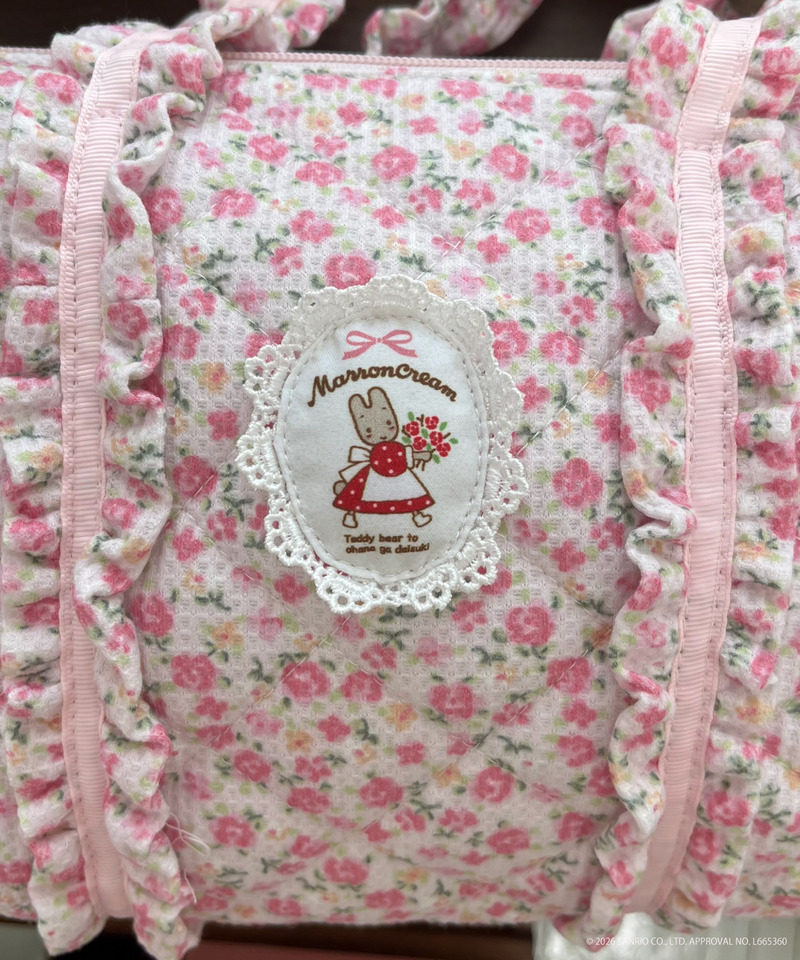 【MARRONCREAM】QUILTING MINI BAG 詳細画像 ピンク 3