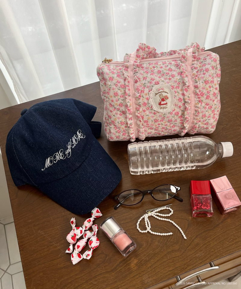 【MARRONCREAM】QUILTING MINI BAG 詳細画像 ピンク 5