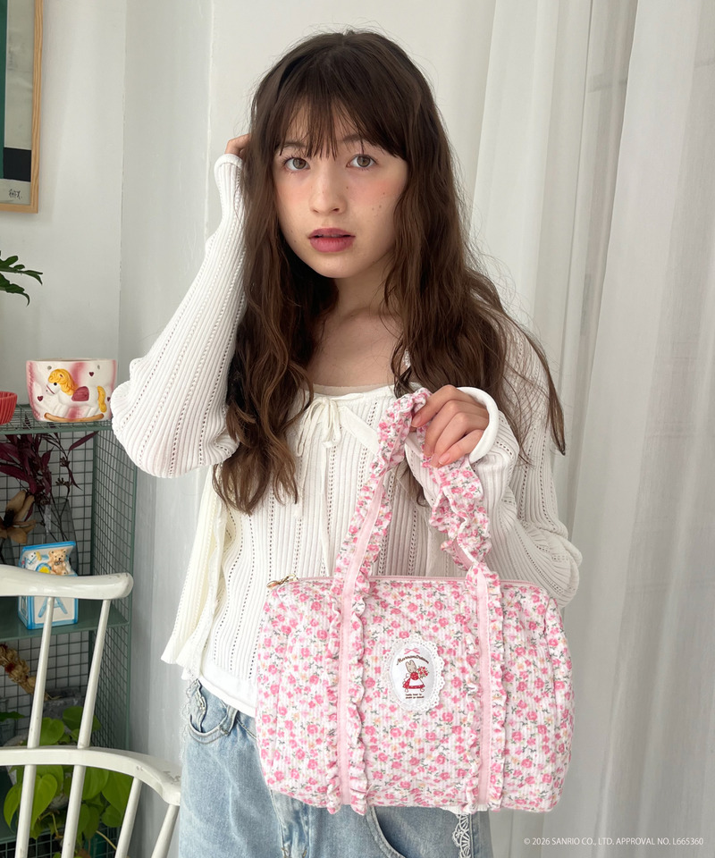 【MARRONCREAM】QUILTING MINI BAG 詳細画像 ピンク 6