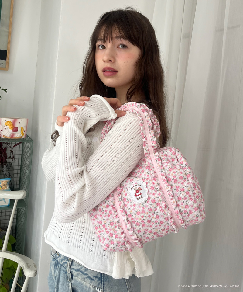 【MARRONCREAM】QUILTING MINI BAG 詳細画像 ピンク 7