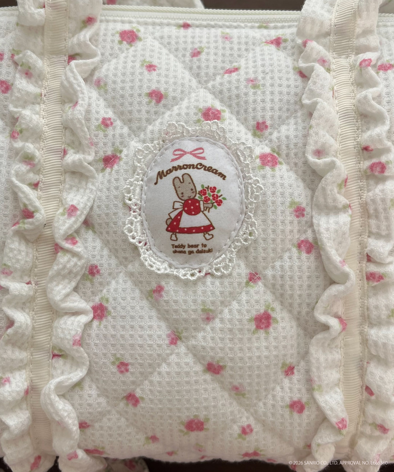 【MARRONCREAM】QUILTING MINI BAG 詳細画像 オフホワイト系 2