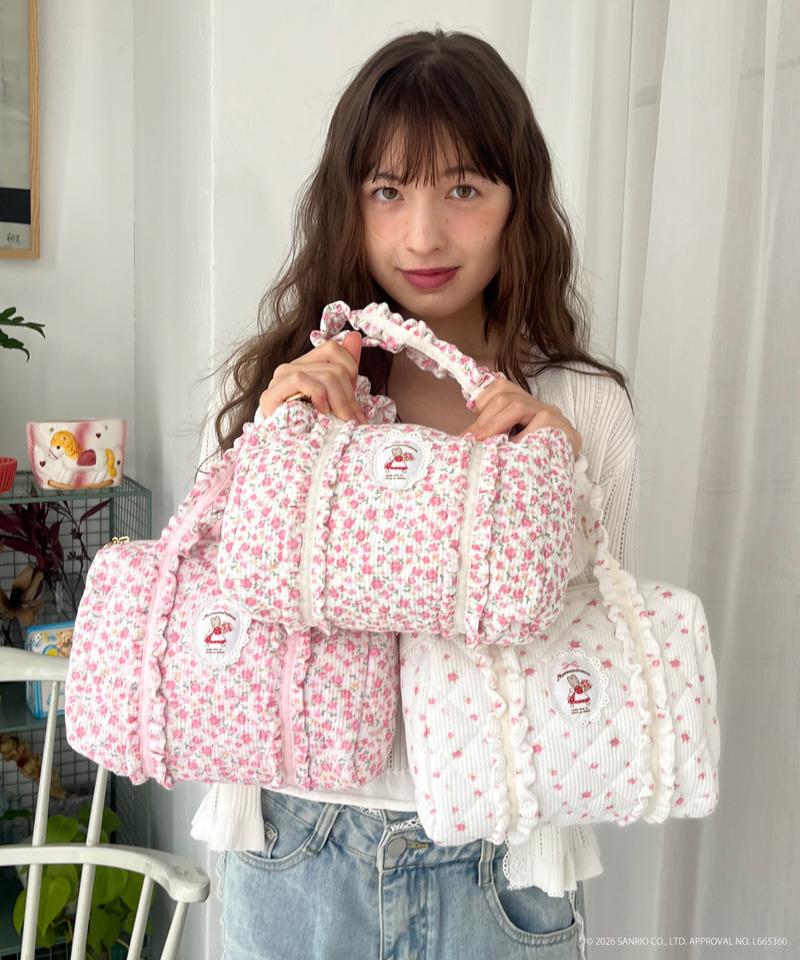 【MARRONCREAM】QUILTING MINI BAG 詳細画像 オフホワイト系 6