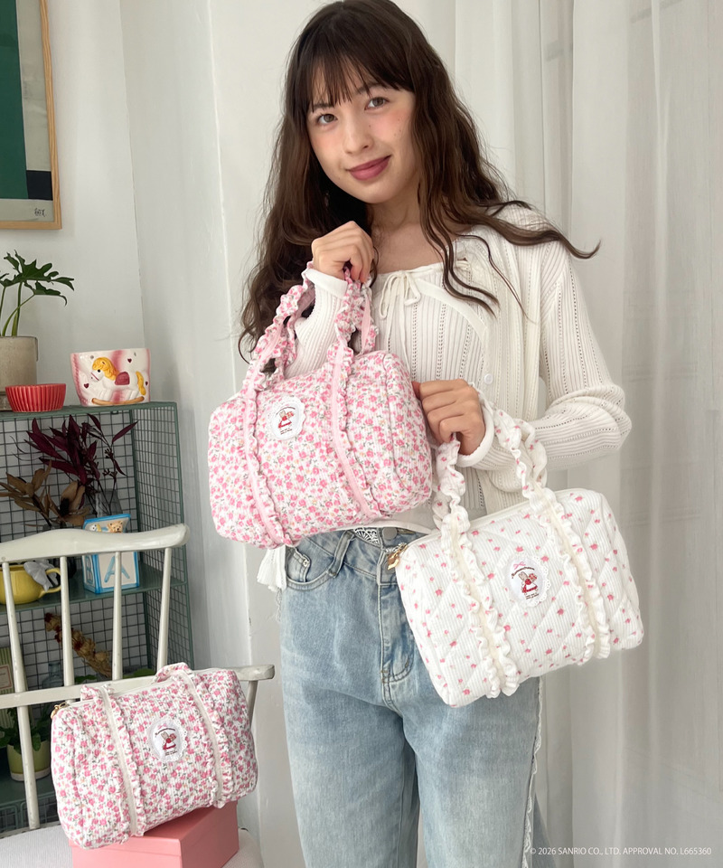 【MARRONCREAM】QUILTING MINI BAG 詳細画像 オフホワイト系 8