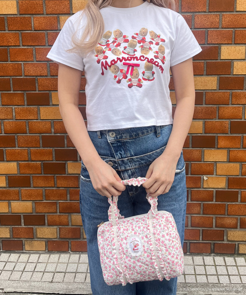 【MARRONCREAM】HEART TEE  詳細画像 オフホワイト 2