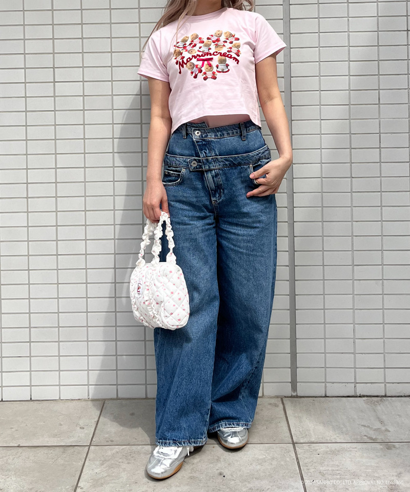 【MARRONCREAM】HEART TEE  詳細画像 ピンク 5