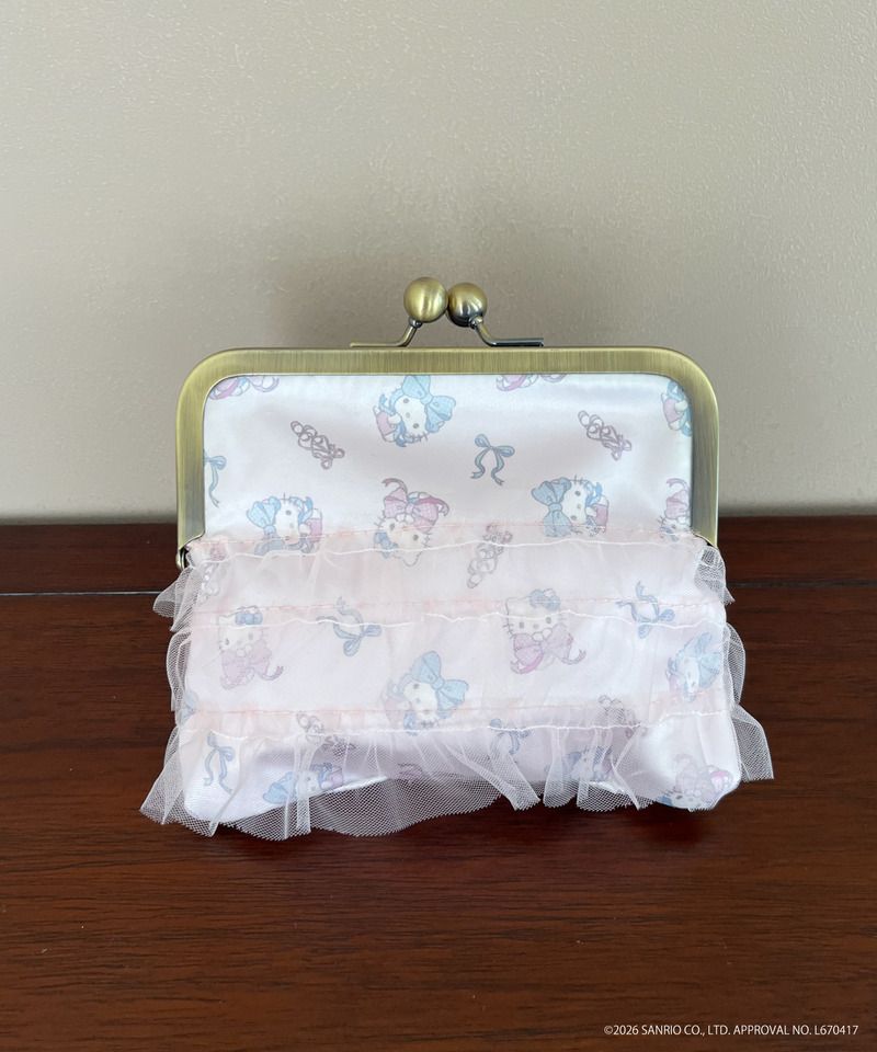 Balletcore【HELLO KITTY】LACEUP  POUCH 詳細画像 ピンク 8