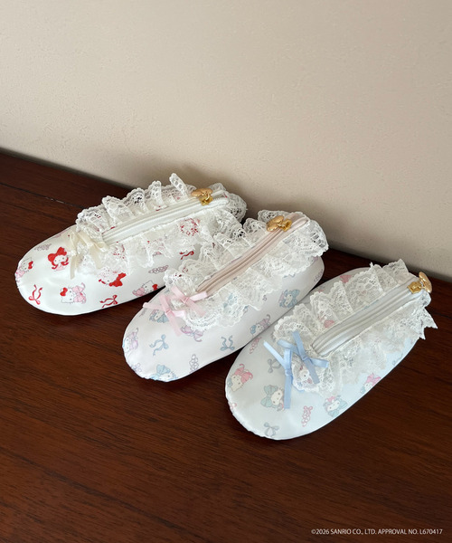 Balletcore【HELLO KITTY】SHOES  POUCH