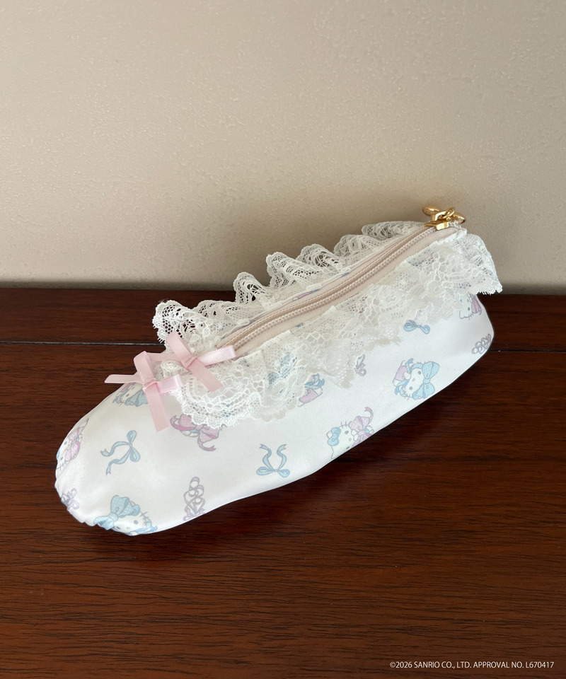 Balletcore【HELLO KITTY】SHOES  POUCH 詳細画像 ピンク 1