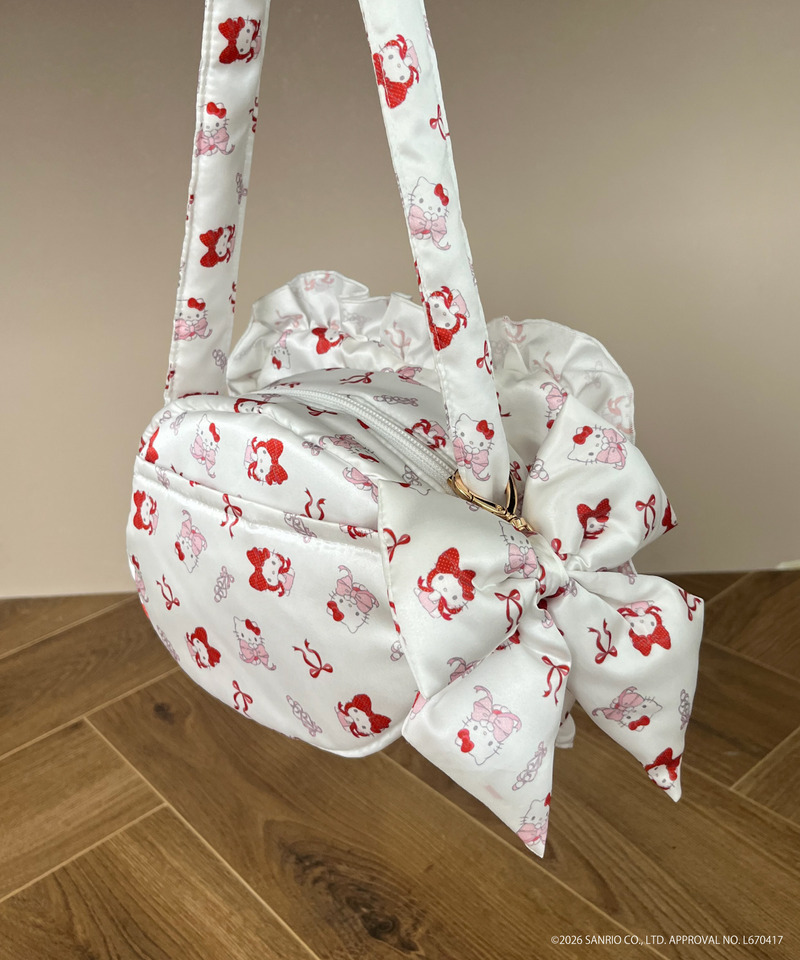 Balletcore【HELLO KITTY】RIBBON CHARM 詳細画像 オフホワイト 10