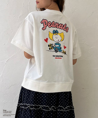 【PEANUT】アップリケTシャツ