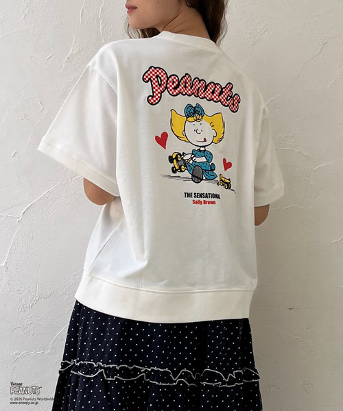 【PEANUT】アップリケTシャツ