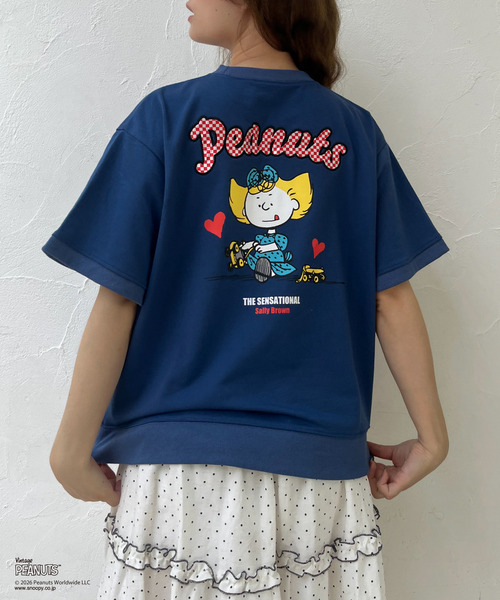 【PEANUT】アップリケTシャツ