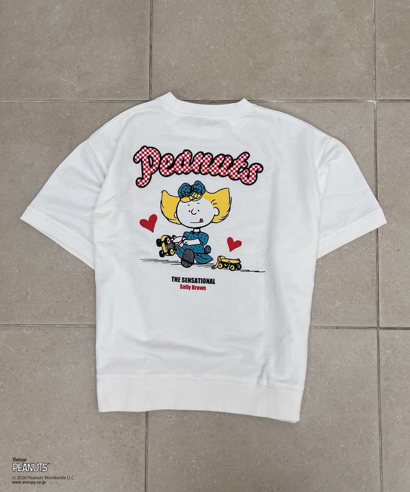 【PEANUT】アップリケTシャツ 詳細画像 オフホワイト 7