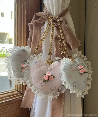 【CHARMMY KITTY】QUILTING HEART CHARM