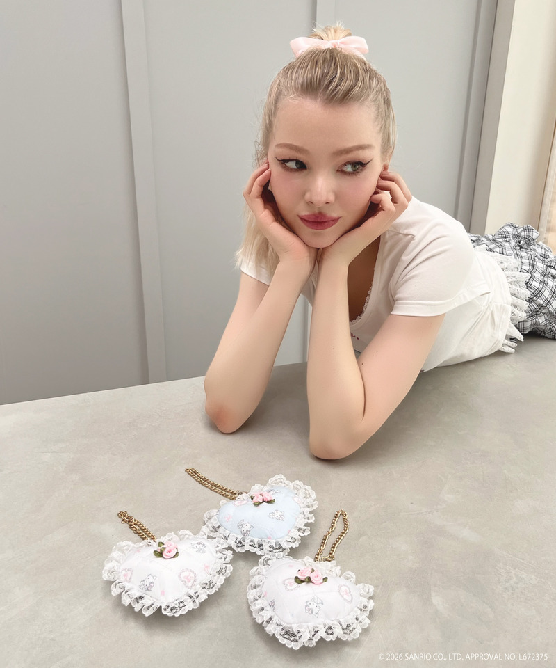 【CHARMMY KITTY】QUILTING HEART CHARM 詳細画像 オフホワイト 8