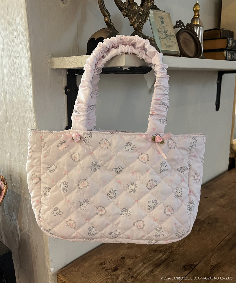 【CHARMMY KITTY】 QUILTING FRILL MINI BAG 詳細画像 ピンク 6