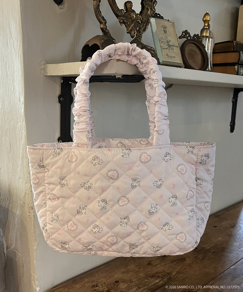 【CHARMMY KITTY】 QUILTING FRILL MINI BAG 詳細画像 ピンク 8