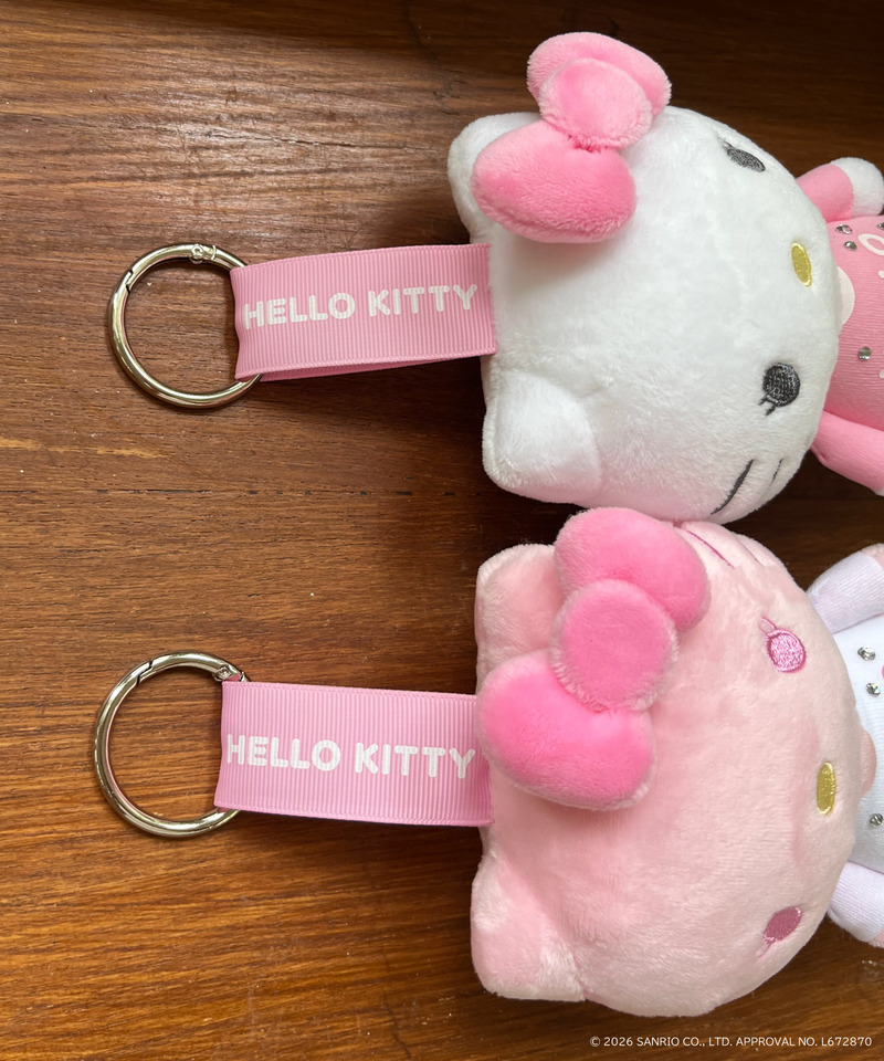 【HELLO KITTY】ぬいぐるみチャーム 詳細画像 ピンク 5