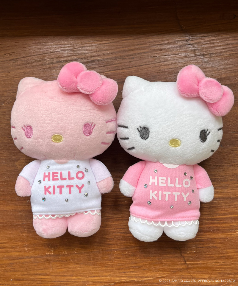 【HELLO KITTY】ぬいぐるみチャーム 詳細画像 ピンク 6