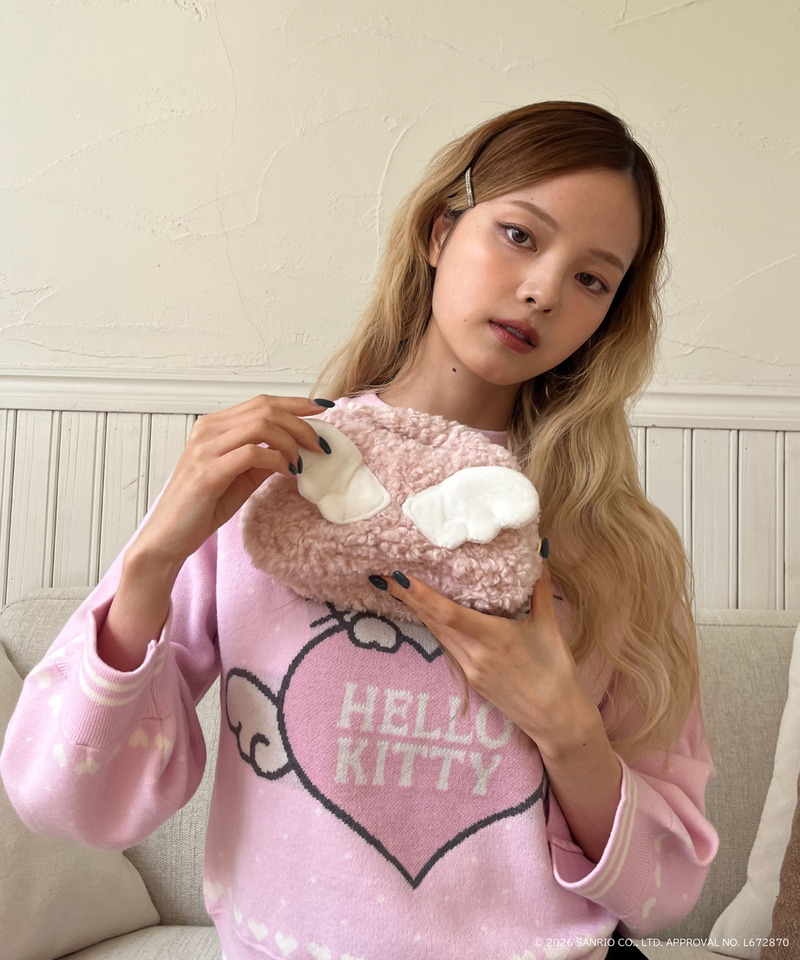 ANGEL【HELLO KITTY】WING POUCH 詳細画像 ピンク 3