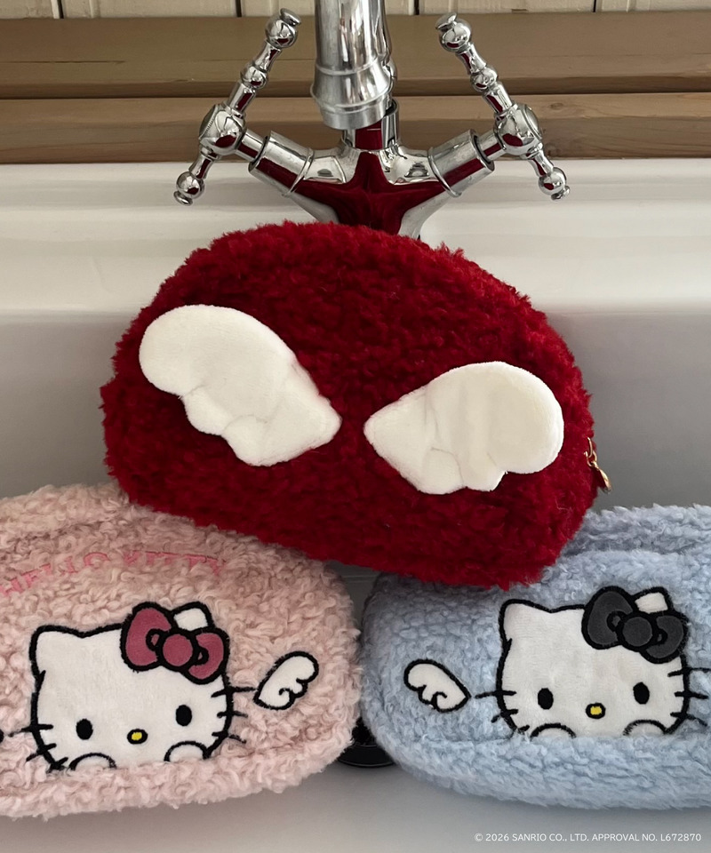 ANGEL【HELLO KITTY】WING POUCH 詳細画像 レッド 11