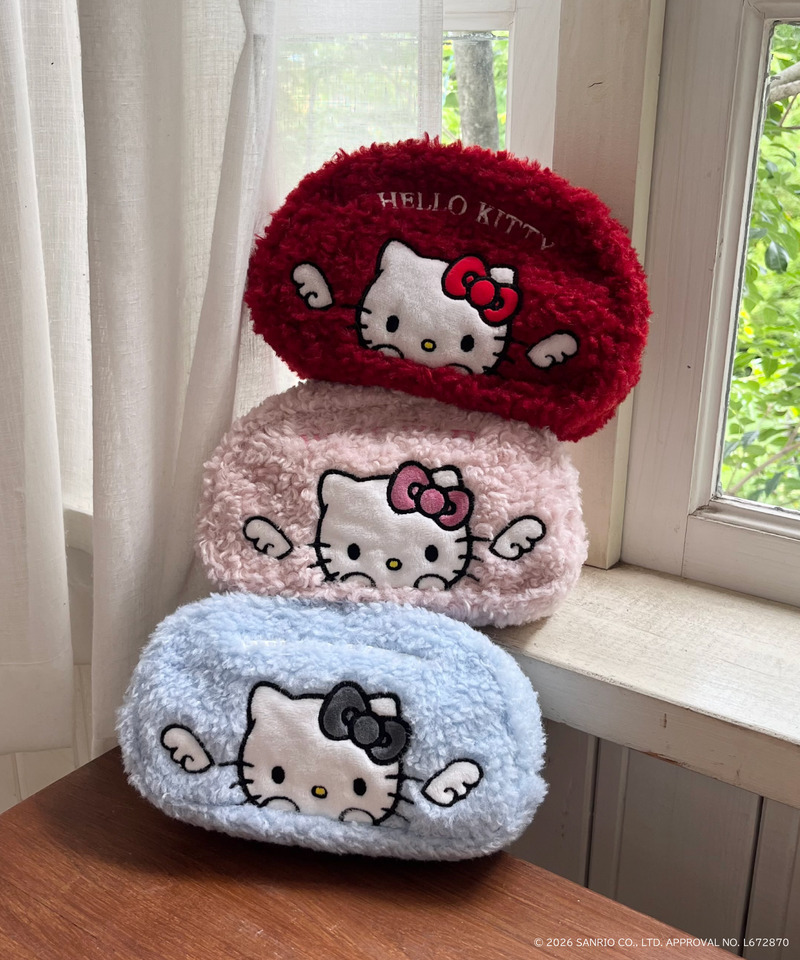 ANGEL【HELLO KITTY】WING POUCH 詳細画像 レッド 12