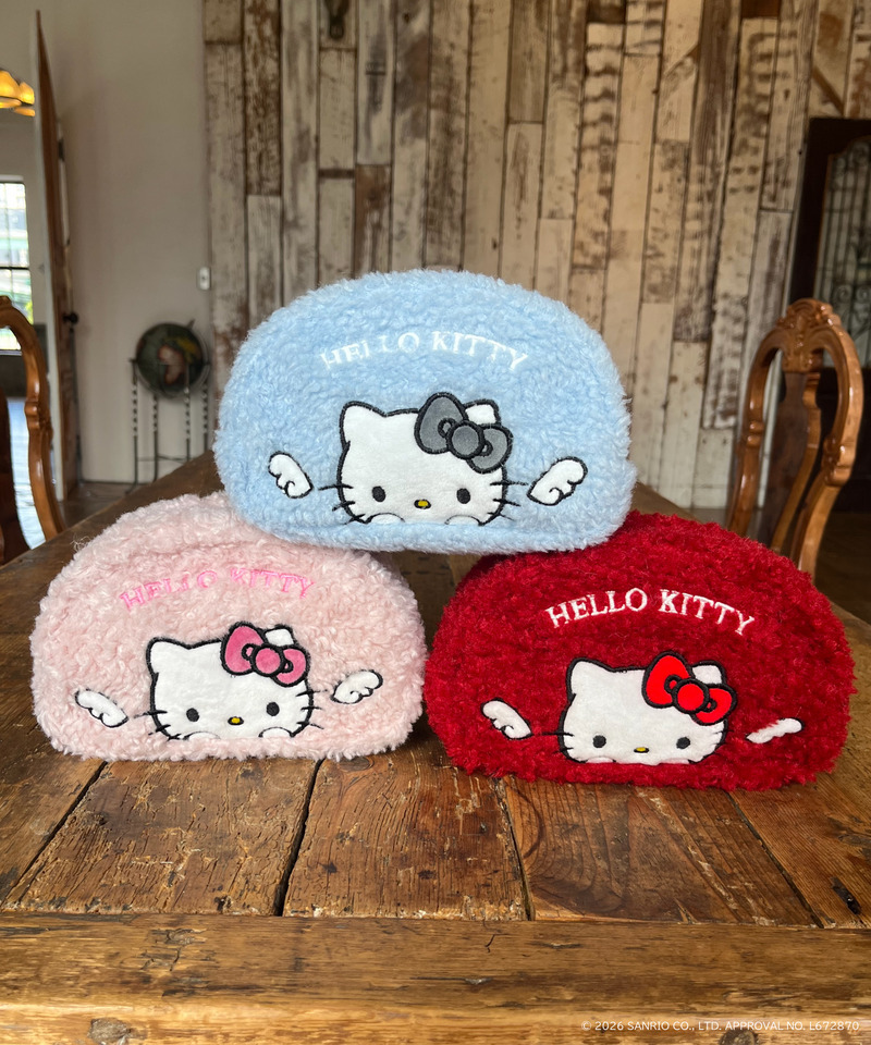 ANGEL【HELLO KITTY】WING POUCH 詳細画像 ブルー 5