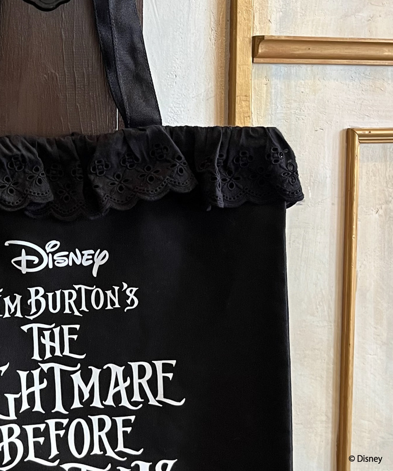【Disney/ナイトメアー・ビフォア・クリスマス】トートバッグ 詳細画像 ブラック 11