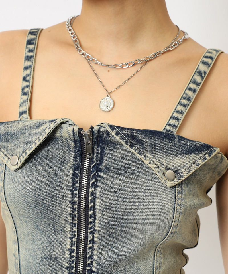 デニムビスチェセットアップ 詳細画像 デニムブルー 14