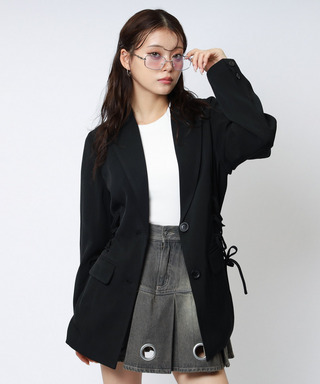 サイドレースアップジャケット