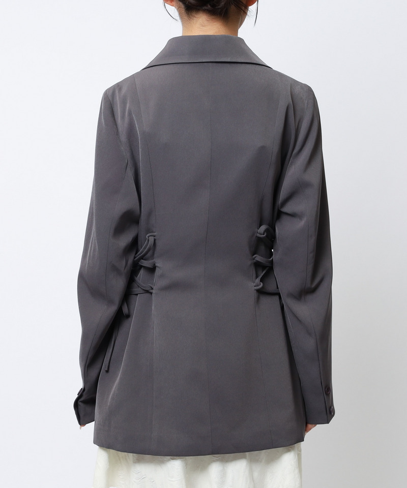 サイドレースアップジャケット 詳細画像 グレー 11