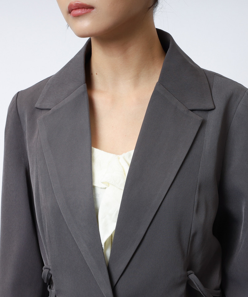 サイドレースアップジャケット 詳細画像 グレー 12