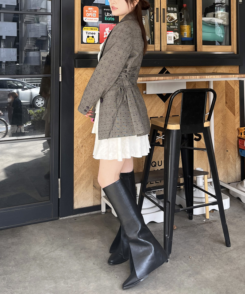 サイドレースアップジャケット 詳細画像 ドット 17