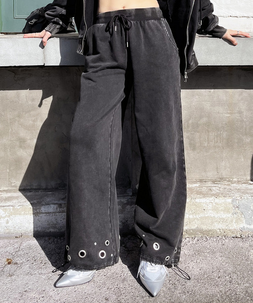 アイレットスウェットパンツ 詳細画像