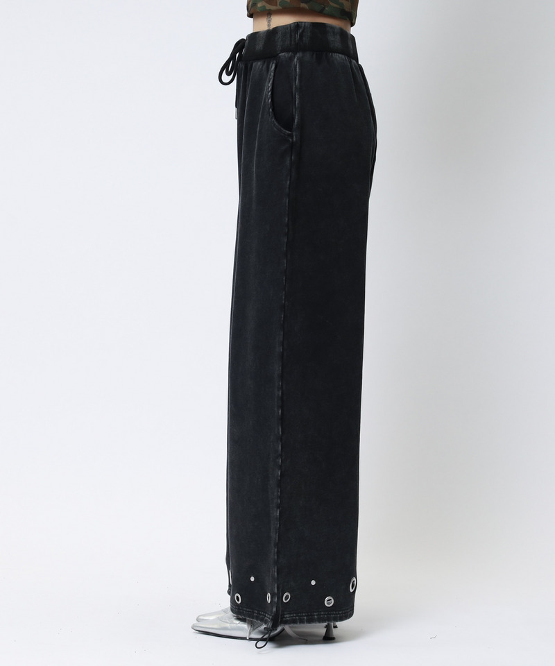 アイレットスウェットパンツ 詳細画像 ブラック 16