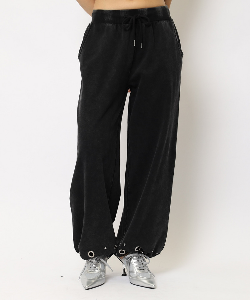 アイレットスウェットパンツ 詳細画像 ブラック 27