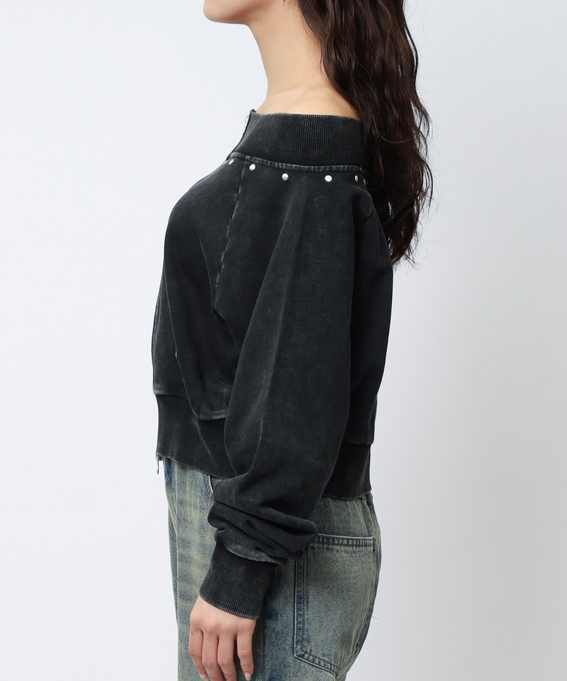 フロストオフショルトップス 詳細画像 ブラック 11