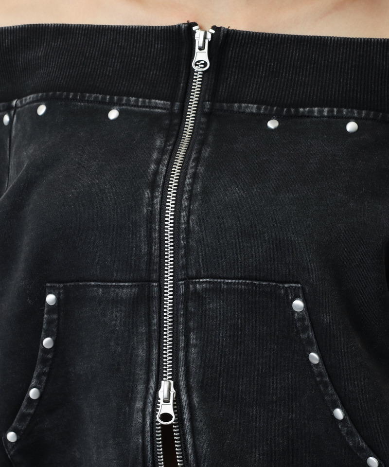 フロストオフショルトップス 詳細画像 ブラック 14