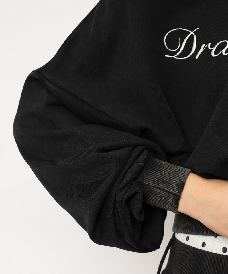 ロゴ刺しゅうワンショルダートップス 詳細画像 ブラック 27