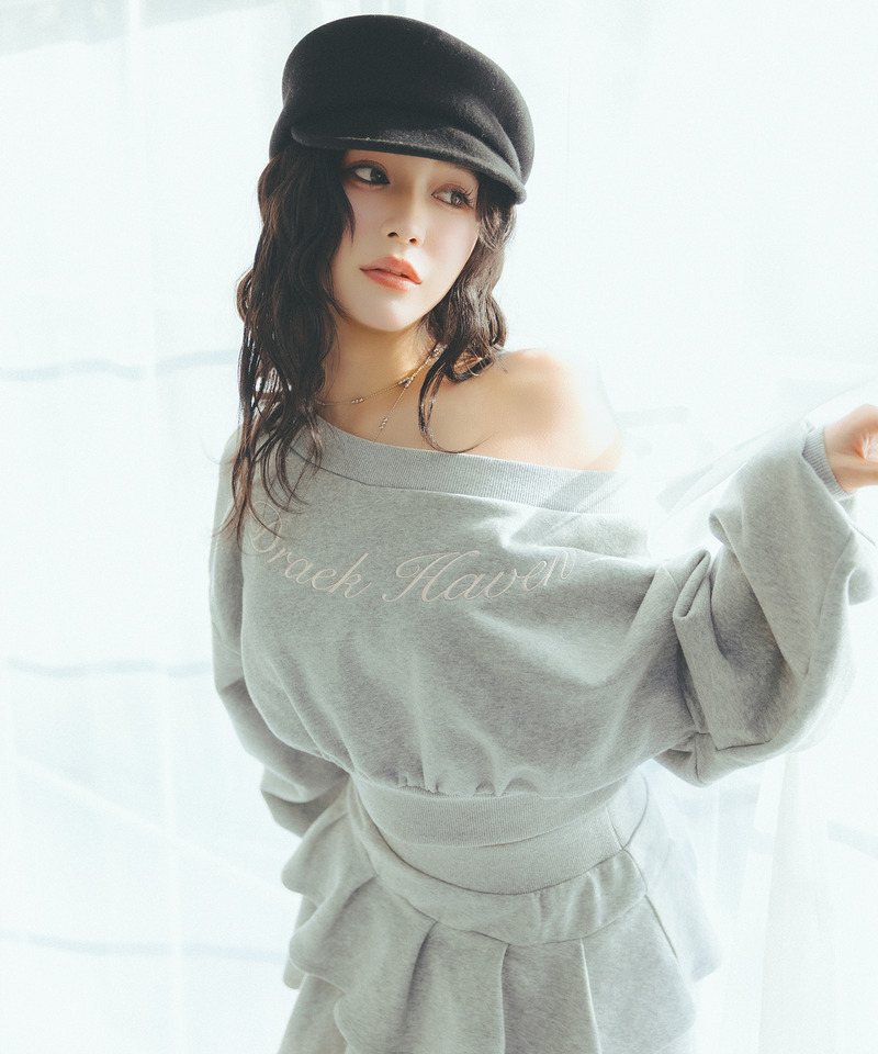 ティアードミニスカート 詳細画像 グレー 5