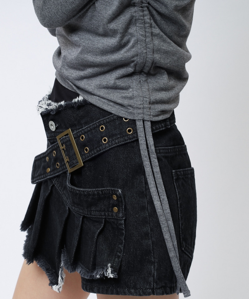 ラインストーンロゴアンサンブルトップス 詳細画像 グレー系 18