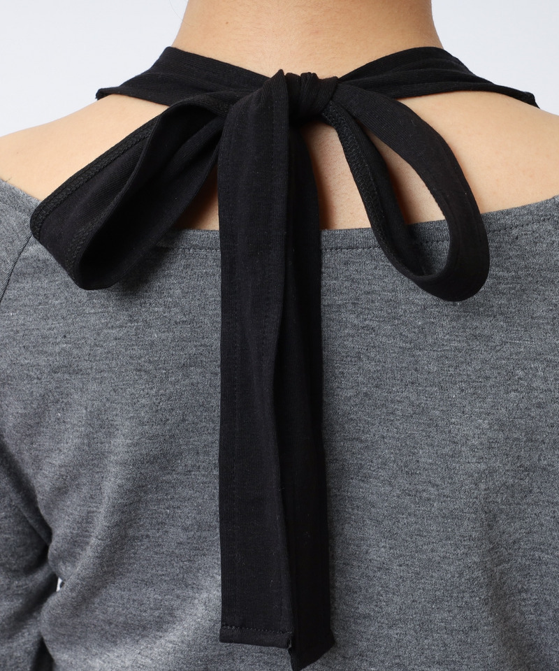 ラインストーンロゴアンサンブルトップス 詳細画像 グレー系 19