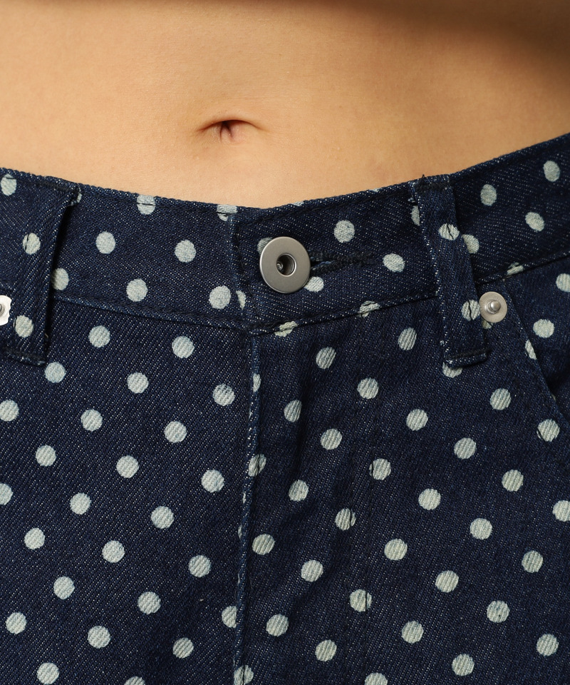 ドット柄バレルレッグパンツ 詳細画像 ドット 19