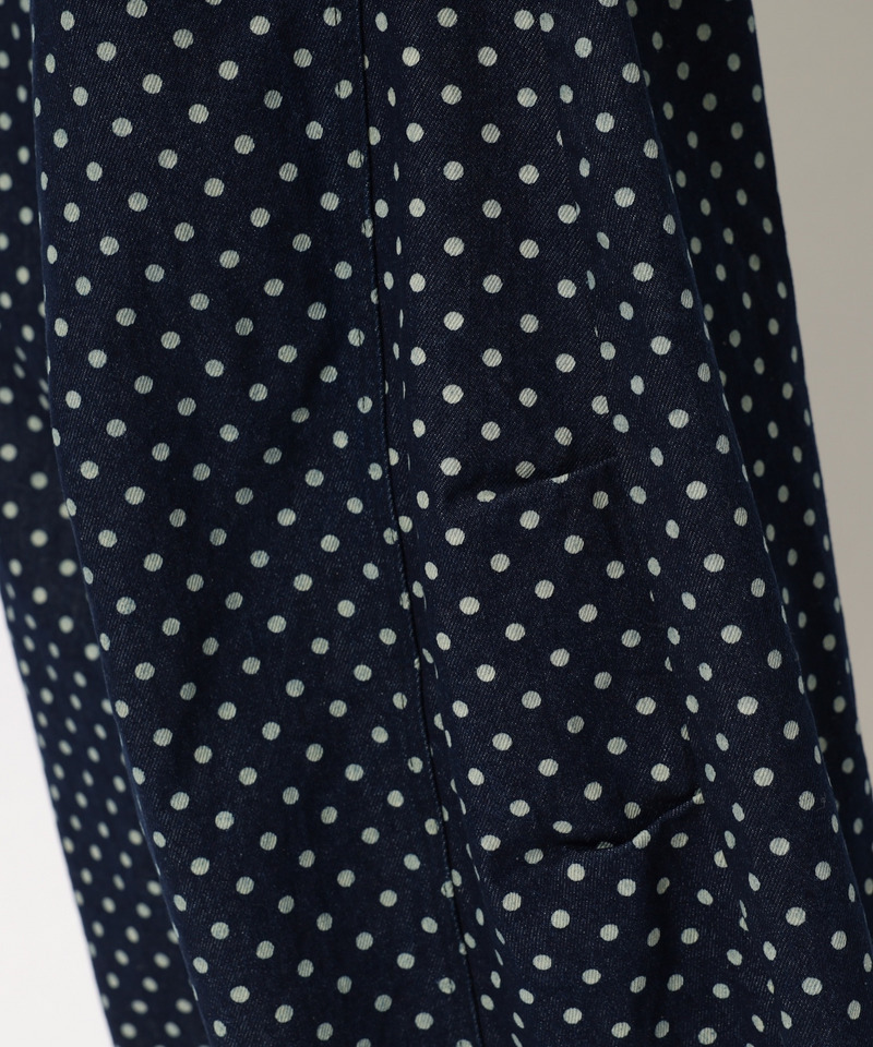 ドット柄バレルレッグパンツ 詳細画像 ドット 25